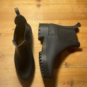 Chunky Jeffrey Campbell rain boots